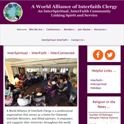 A World Alliance of Interfaith Clergy - Tablet Portrait